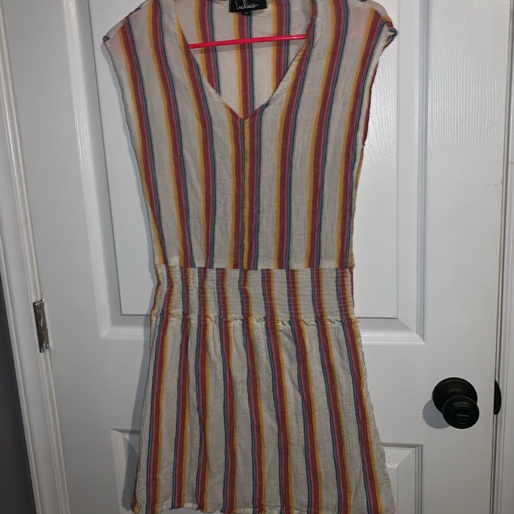 Lulus Multicolored Striped Dress